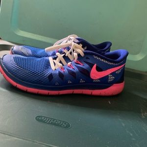 Blue&Pink Nike Sneakers